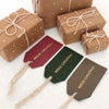 Upcycled Leather Gift Tag