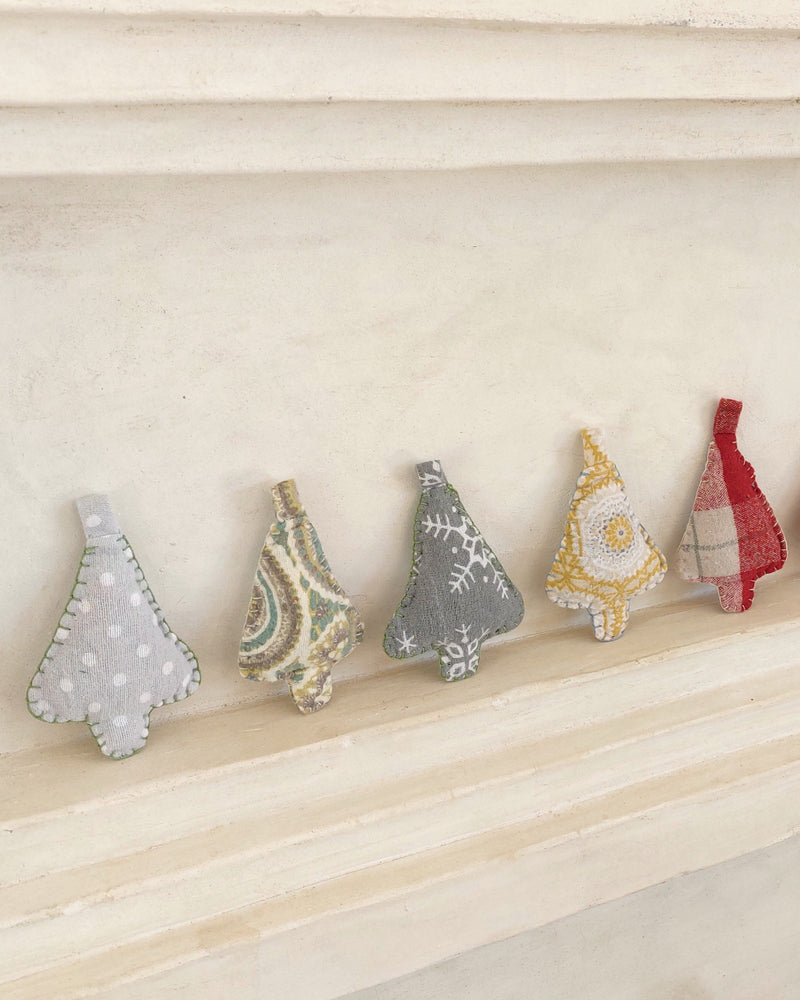 Upcycled Fabric Garland Ornament