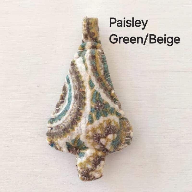 Upcycled Fabric Garland Ornament