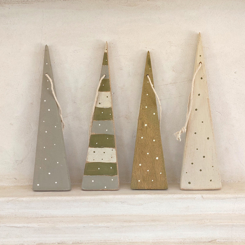 Wooden Tree Ornament